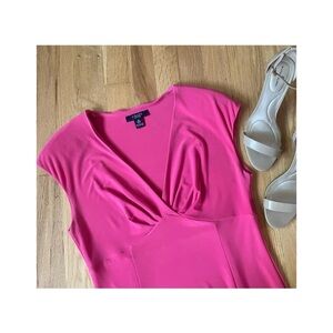 Chaps Sleeveless A-Line Dress